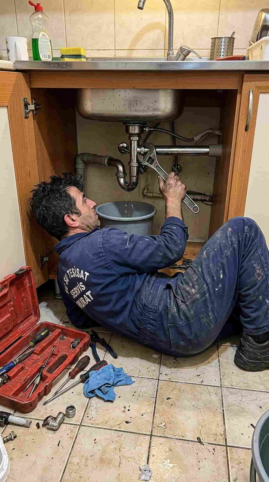 Su Tesisatı çalışma alanı